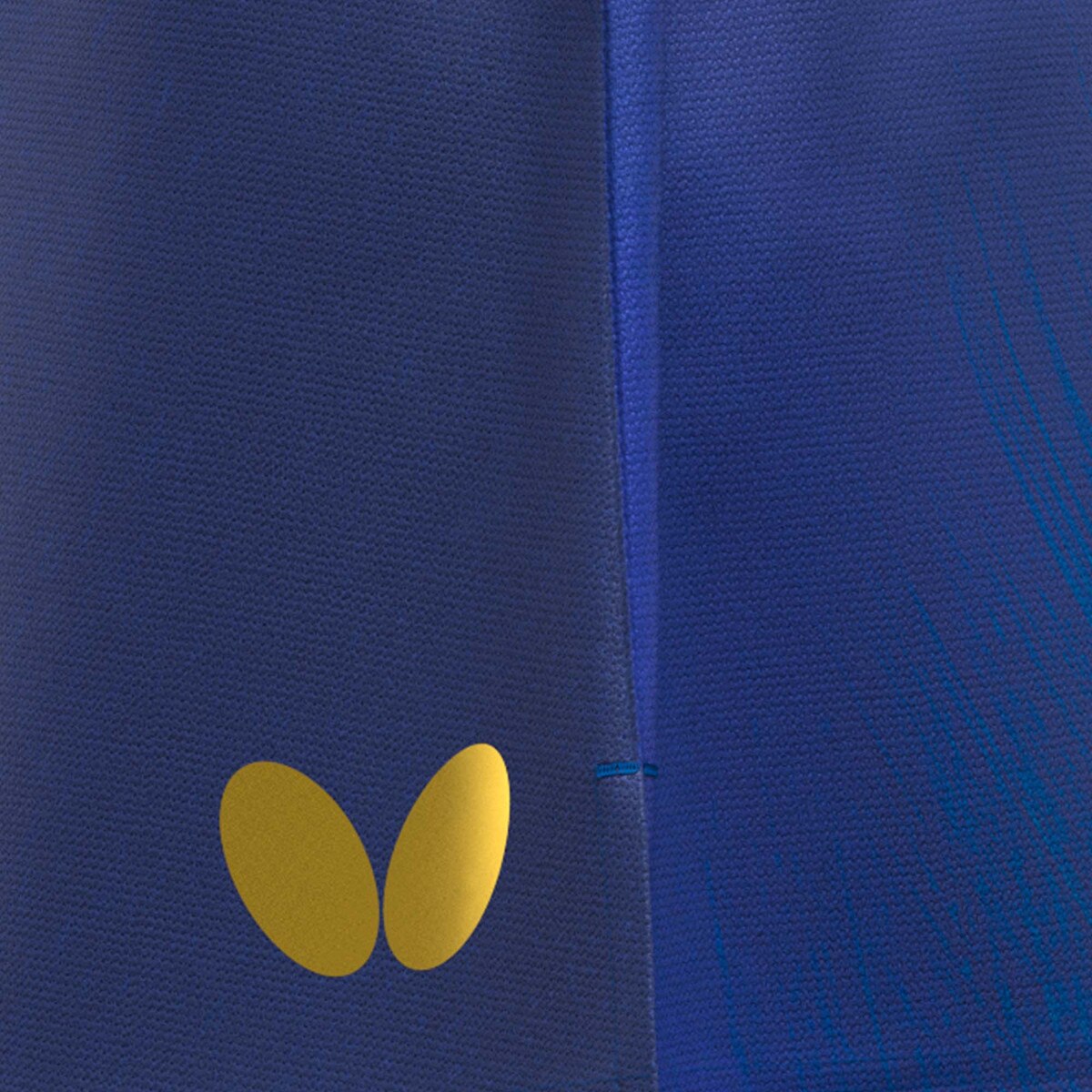 Butterfly Infiria Table Tennis Skirt - Blue - Logo Close-Up